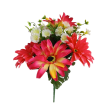 Gerbera kytice, 6 barev