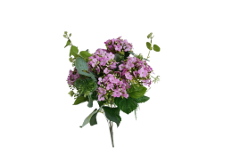 Hortenzie kytice sv. fialová 47 cm