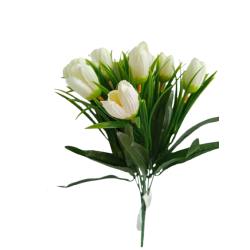 Krokus svazek bílý 33 cm