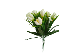 Krokus svazek bílý 33 cm