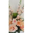 Kytice lilie, růže, gerbera, 6 bar.