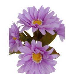 Gerbera kytice fialová 29 cm