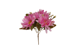 Gerbera kytice růžová 29 cm