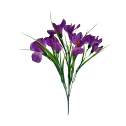 Alstromerie kytice fialová 40 cm