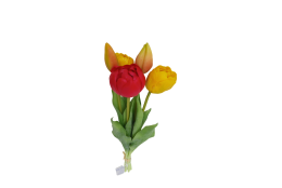 Tulipán svazek žluto-červený, 5 ks
