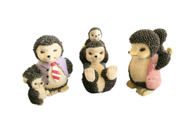 Ježek sada 3 ks 7,5 cm