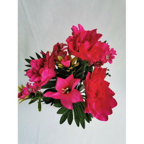 Kytice amarylis, lilie, 6 barev
