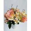 Růže kytice s hortenzií, 6 barev