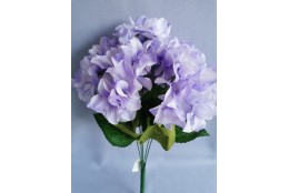 Hortenzie kytice lila 45 cm