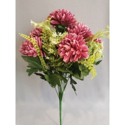 Chryzantéma kytice vínová 50 cm