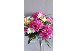 Chryzantéma kytice fialová 49 cm