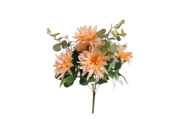 Gerbera kytice sv. broskvová 46 cm