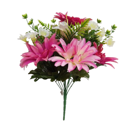 Gerbera kytice, 6 barev