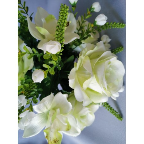 Růže kytice s orchid., 6 barev