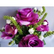 Růže kytice s orchid., 6 barev