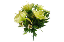 Amarylis kytice zelená 45 cm