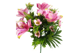 Amarylis kytice fialová 45 cm