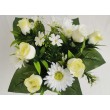 Kytice růže, gerbera, 6 barev