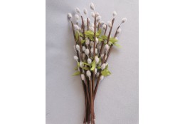 Větvička kočičky šedá 28 cm