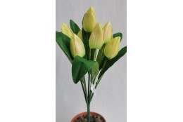 Tulipán svazek zelený 42 cm