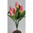 Tulipán svazek, 42 cm, 6 barev