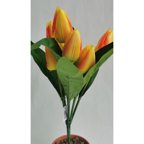 Tulipán svazek, 42 cm, 6 barev