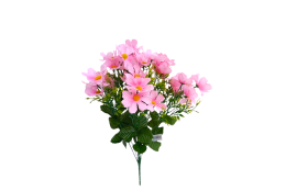 Cosmos Krásenka kytice růžová 50 cm