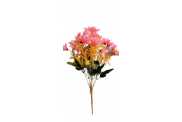 Drobné kvítky svazek sv. růžové 38 cm