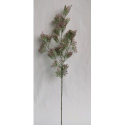 Větvička plast velká růžová 74 cm