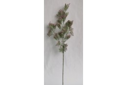 Větvička plast velká růžová 74 cm