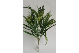 Kvetoucí tráva svazek tm. zelená 38 cm