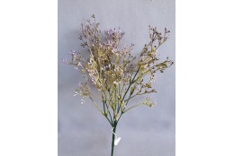 Větvička plast kuličky lila 34 cm