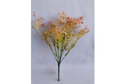 Větvička plast kuličky růžová 34 cm