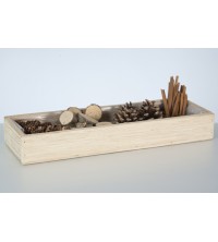 Podnos dřevěný 40,5*13,5*5,5 cm
