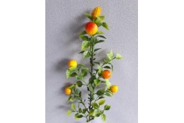 Větvička plast oranžová 48 cm