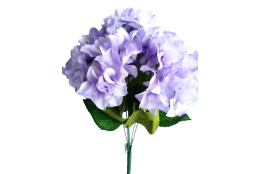 Hortenzie kytice lila 45 cm