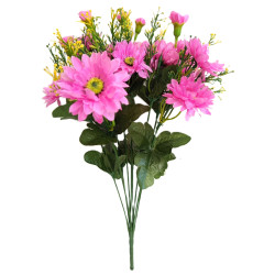 Gerbera kytice růžová 43 cm