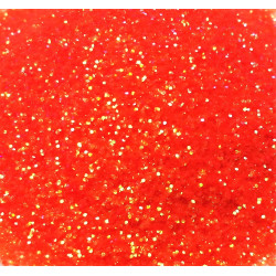 Glitr neonově oranžový hrubší C54