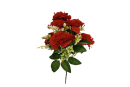 Karafiát kytice červená 35 cm
