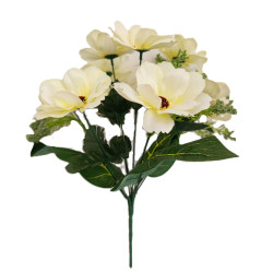 Cosmos Krásenka kytička krémová 38 cm