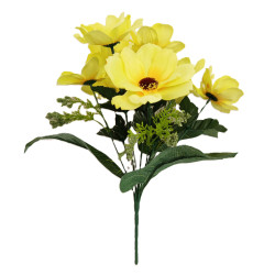 Cosmos Krásenka kytička žlutá 38 cm