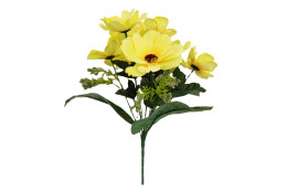 Cosmos Krásenka kytička žlutá 38 cm