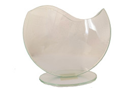 Váza skleněná čirá 20*16 cm