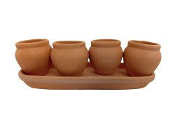 Vázička na drobné kvítky 16*5*5 cm