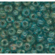 Rokajl 4mm tyrkysový s dekorem 183S