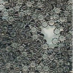 Rokajl 4mm krystal s fial.proužky 155S