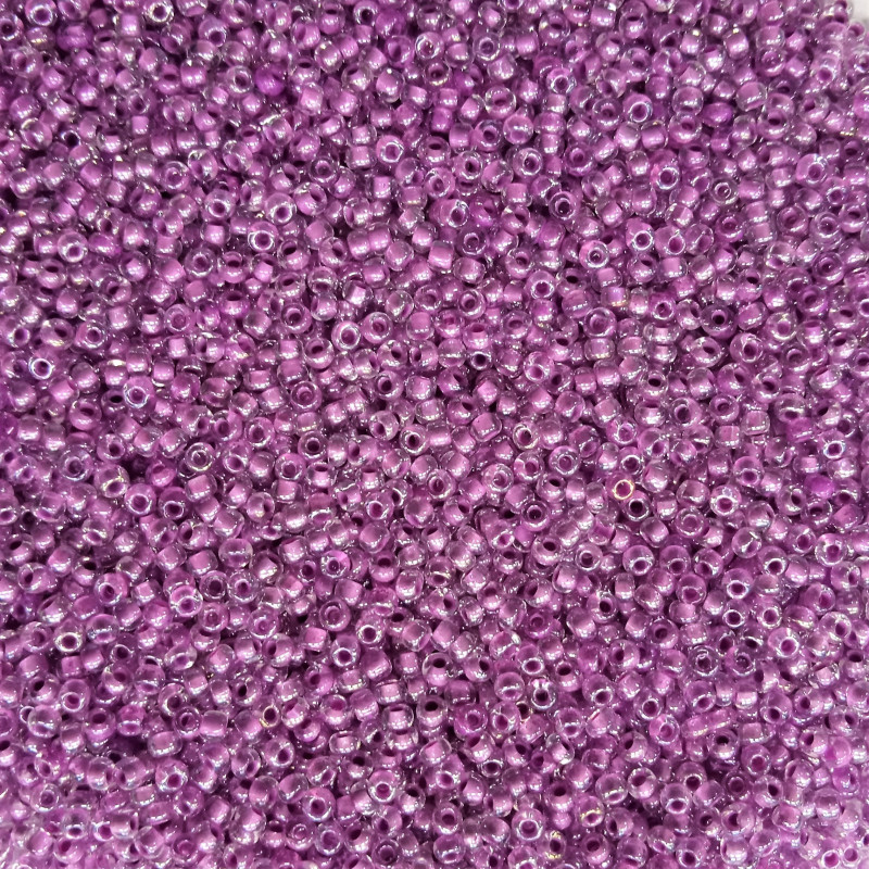 Rokajl 2,7mm krystal s fialovým průtahem 462S