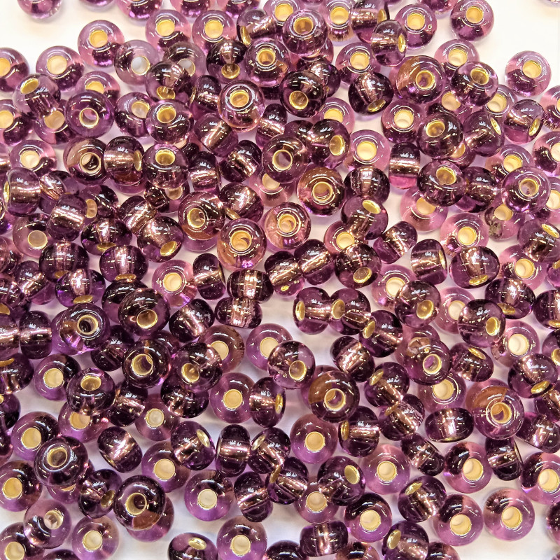 Rokajl 6,1mm amethyst se stř. průtahem 463S