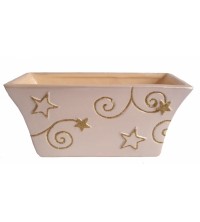 Jardiniéra vánoční 18*9*8 cm