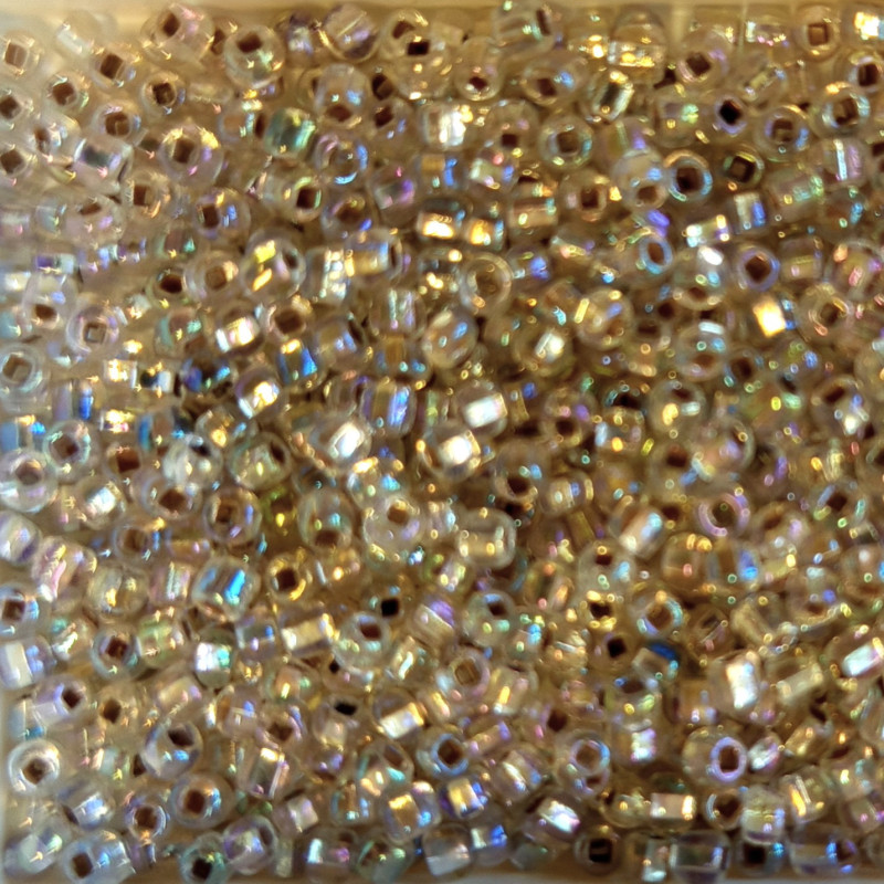 Rokajl 2,6mm krystal s dekorem 517S